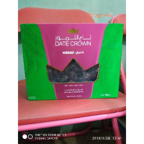

[BISA COD] Kurma date crown khenaizi 1kg/khenaizi