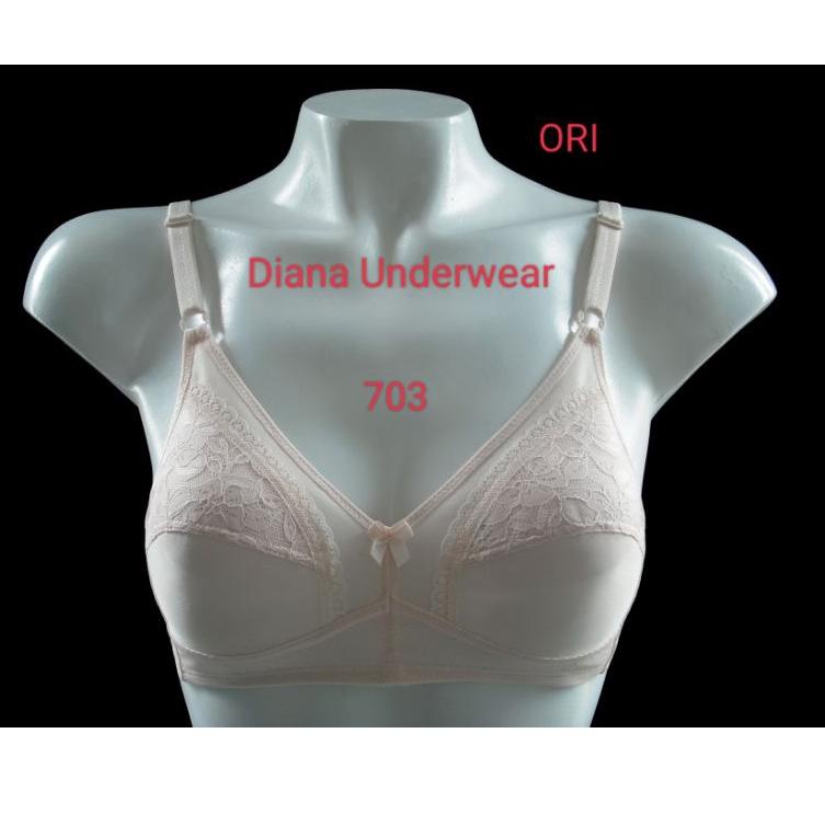 READY Bh Diana (asli) style 703 Tanpa Busa Tidak Kawat Cup A