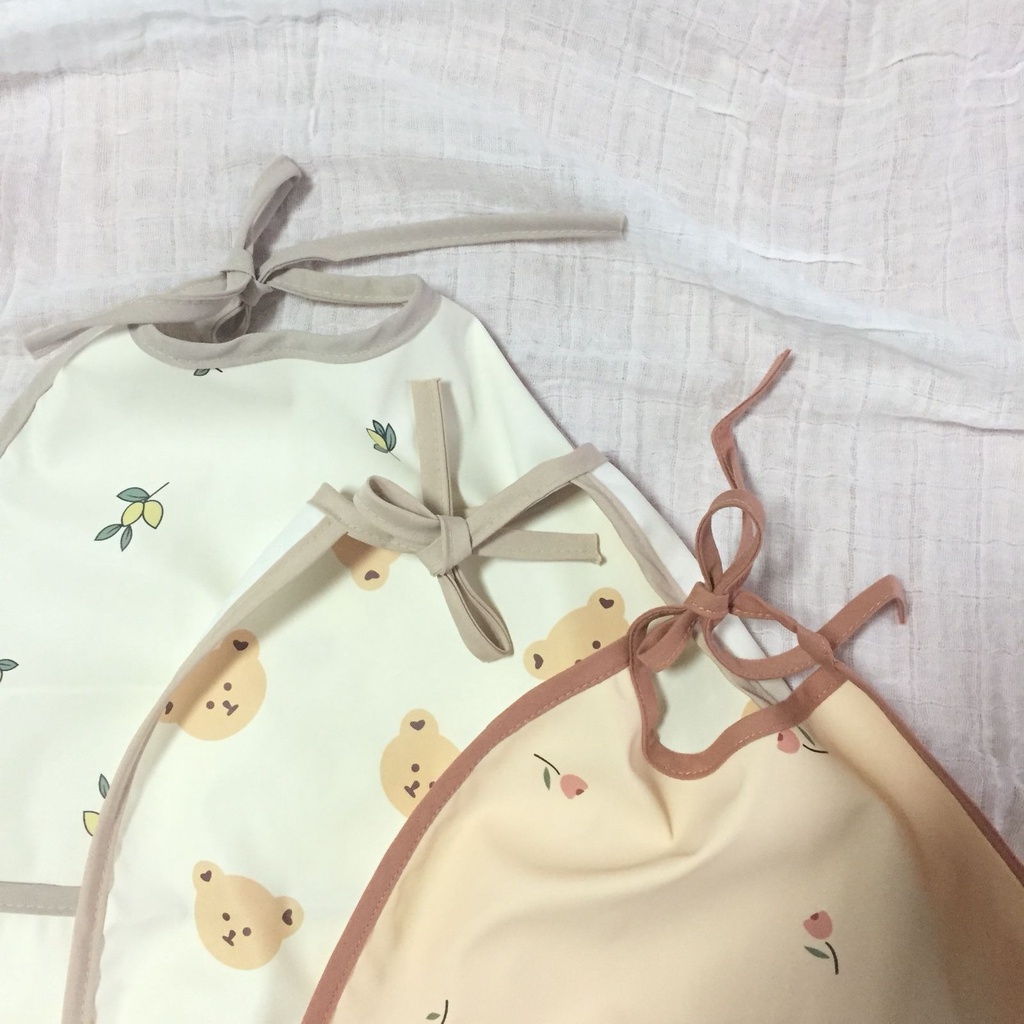 Lababy Apron With Rope Bib Variasi II | Celemek Bayi