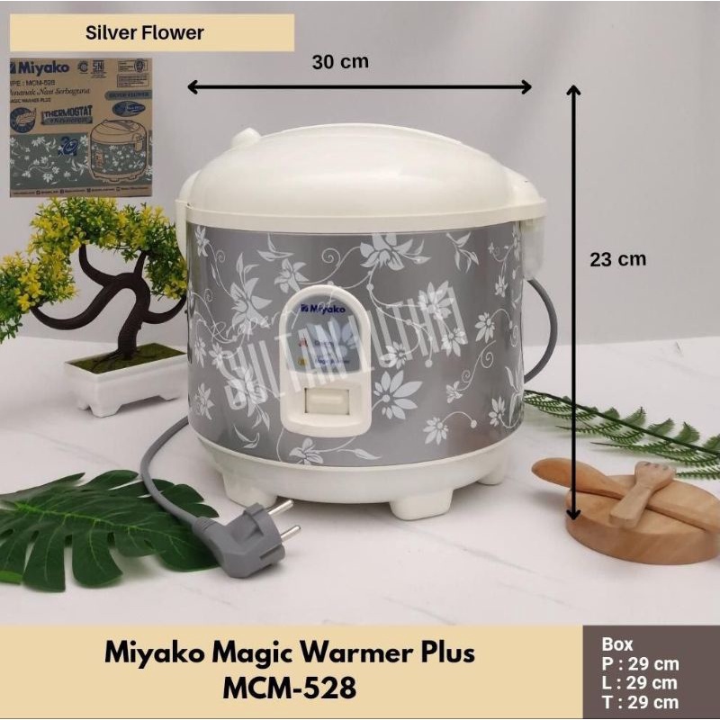 pemanas nasi miyako 1,8 liter mcm 528 rice cooker miyako magic com miyako penghangat nasi