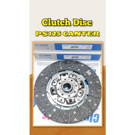CLUTCH DISC PS125 CANTER EXEDY