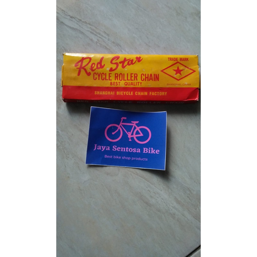 TERMURAH!!! Rantai Sepeda / Single Speed / RED STAR / Realpict