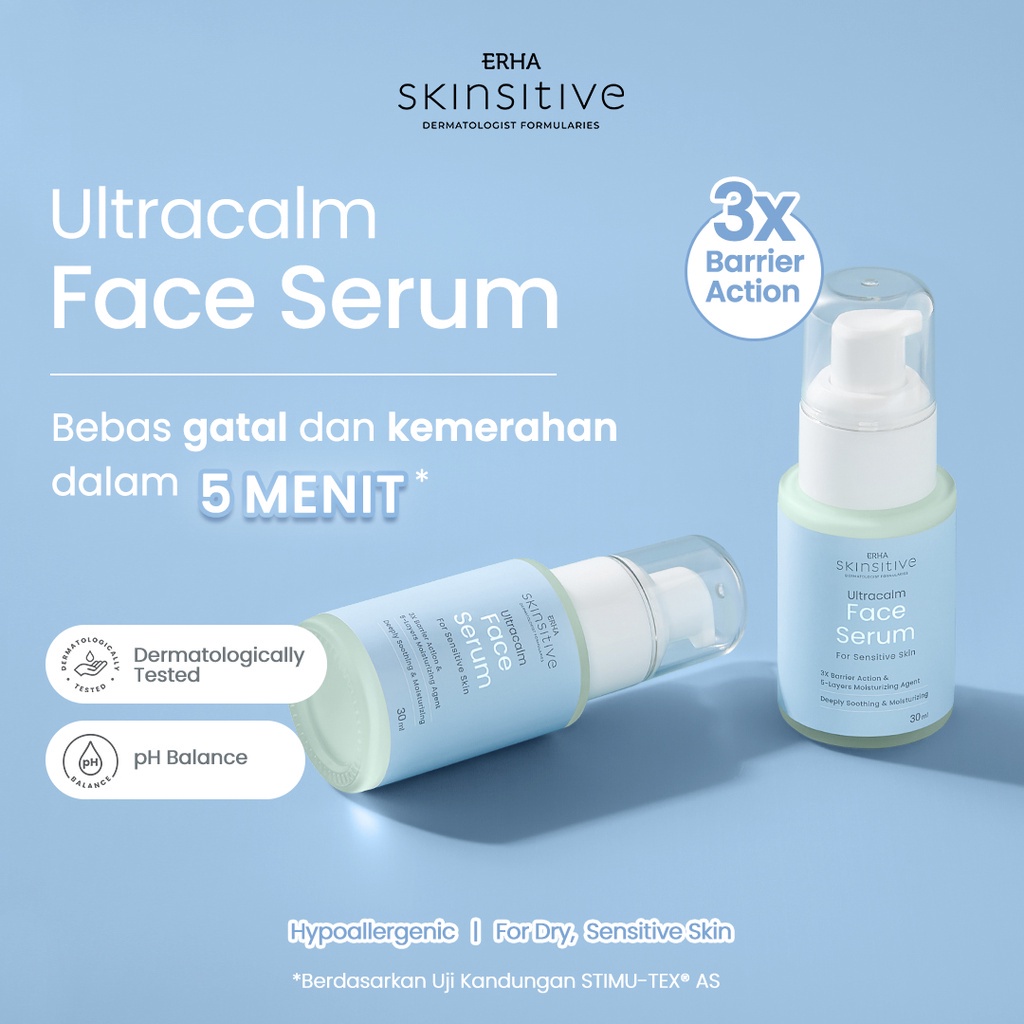ERHA Skinsitive DF Ultracalm Face Serum 30ml