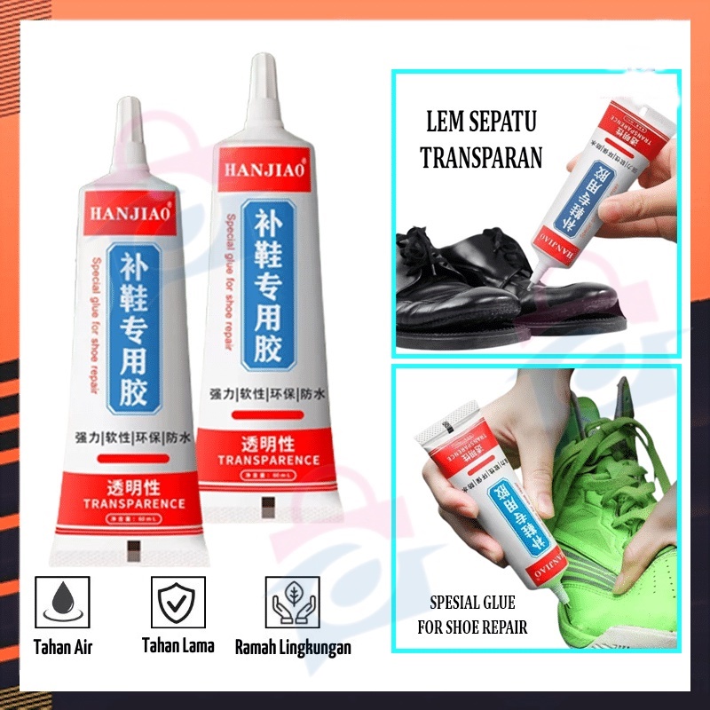 Lem Han Jiao Lem Perekat Super Kuat Sepatu Sandal Kulit Tahan Air