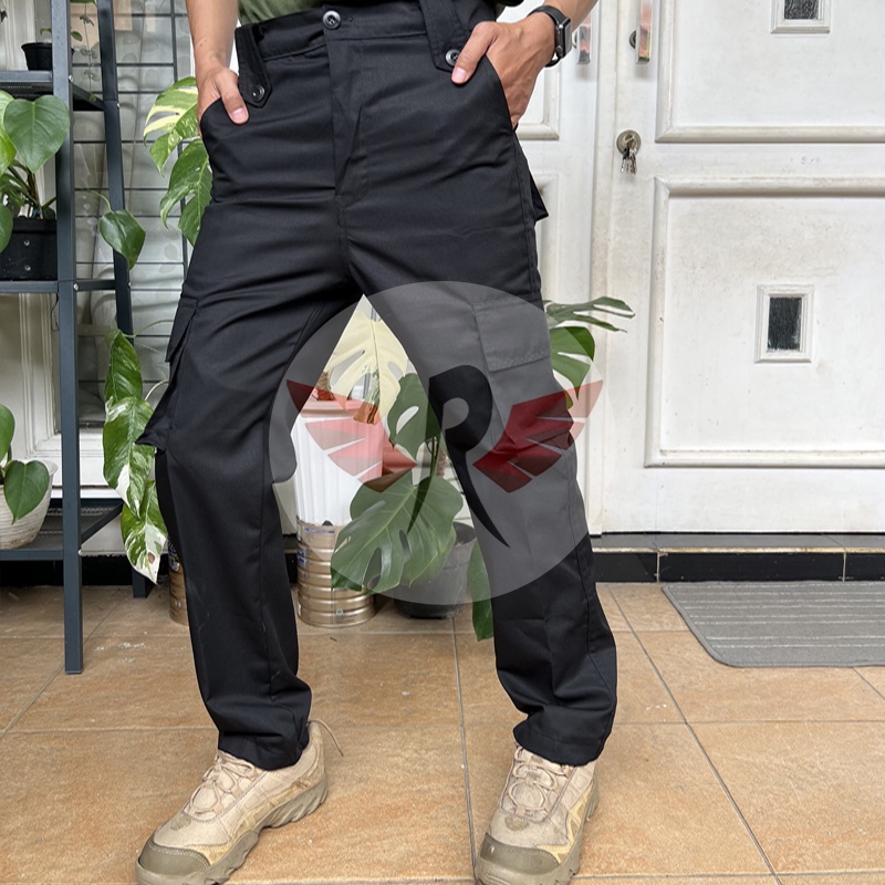 CELANA PRIA/CELANA PDL PRIA DAN WANITA /HITAM/CELANA CARGO