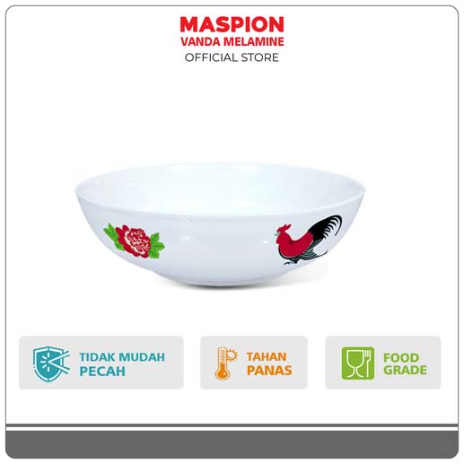 Maspion Vanda Melamin Mangkok Soup 9 Inch Ayam