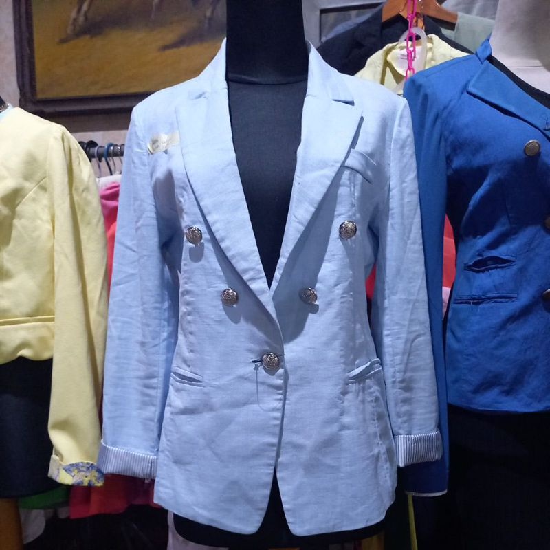 PREMIUM BLAZER KANCING BALMAIN stick balik 4pcs
