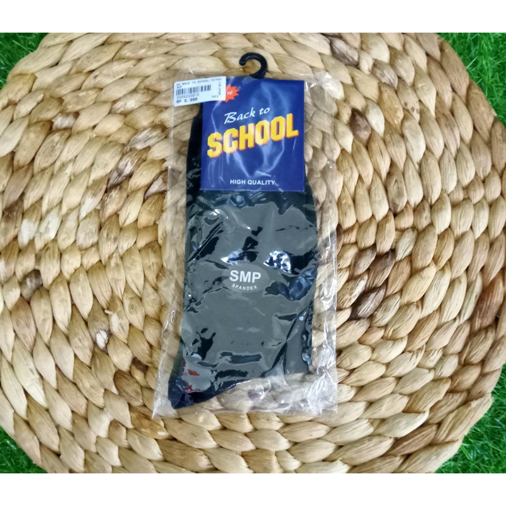 Kaos Kaki Sekolah Hitam SD SMP SMA