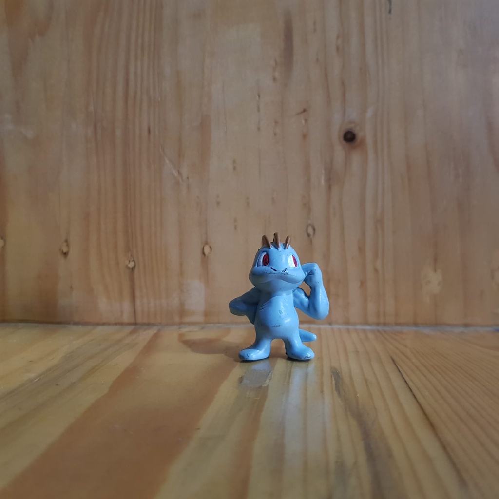 Machop Figure Pokemon Figur Original Tomy RARE Pocket Monster