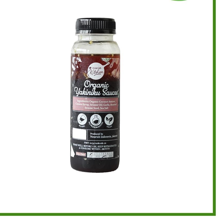 

✦ Organic Yakiniku Sauce 250ml (Saus Yakiniku Japanese BBQ) ♥