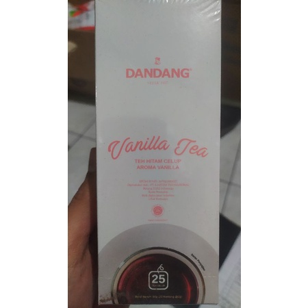 

Teh Dandang Celup Vanila Tea 1 Box Isi 25 Kantong