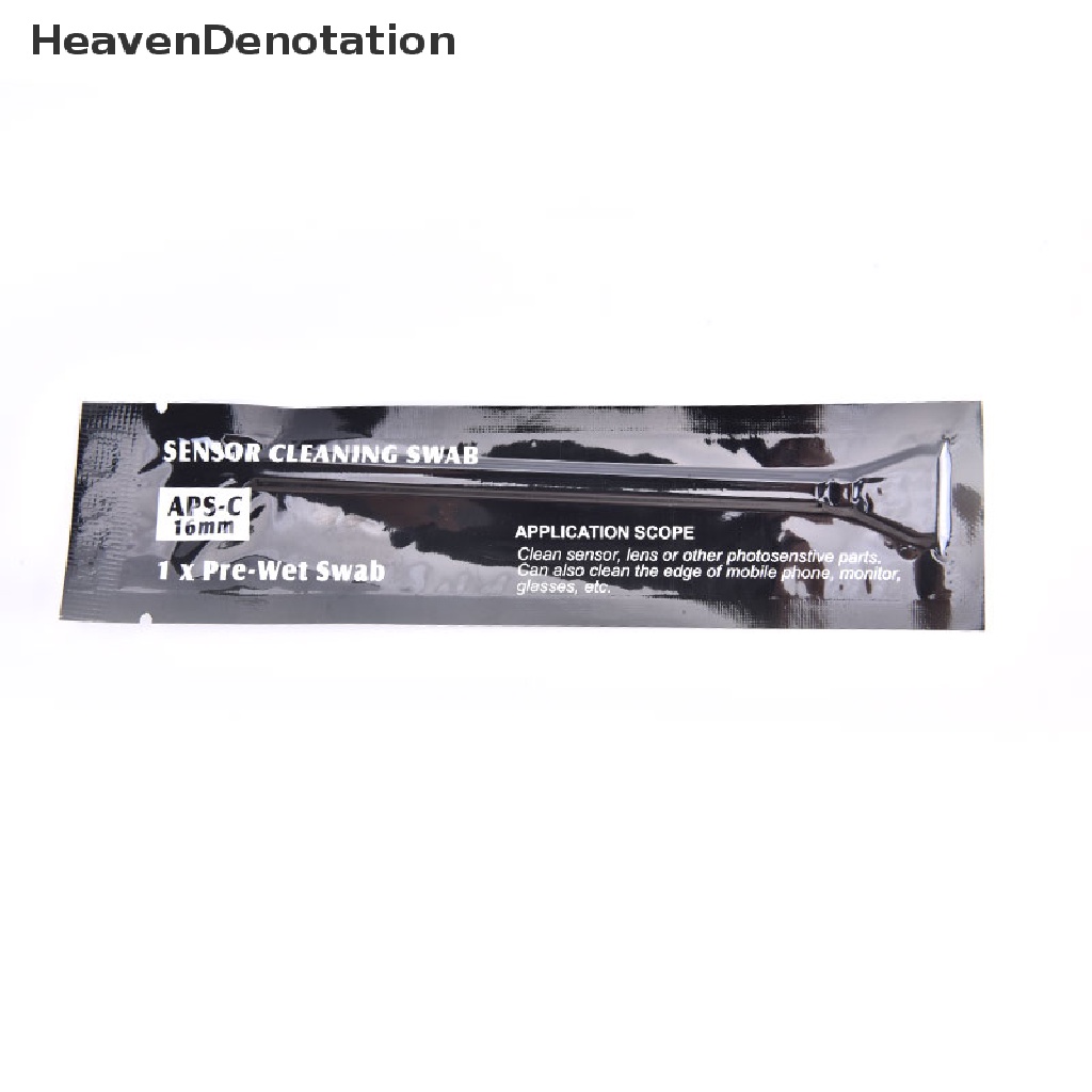 [HeavenDenotation] 5pcs Wet Sensor Cleaning Kit Cleaner Swab Ultra Untuk CCD Kamera Digital Atau CMOS HDV