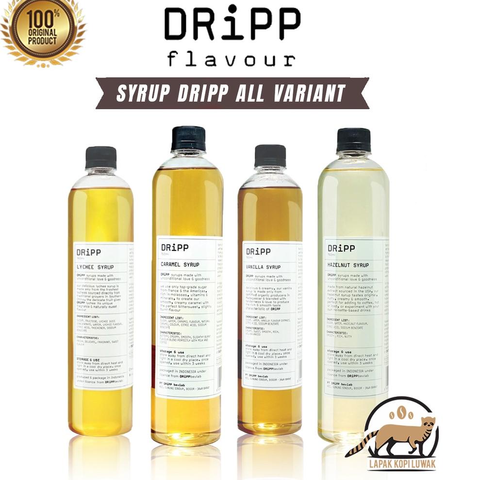 

⚡TOK SIAP 【COD Dripp Syrup All Variant - Sirup Dripp Pandan, Caramel, Hazelnut, Vanilla, Lychee, Palm Sugar