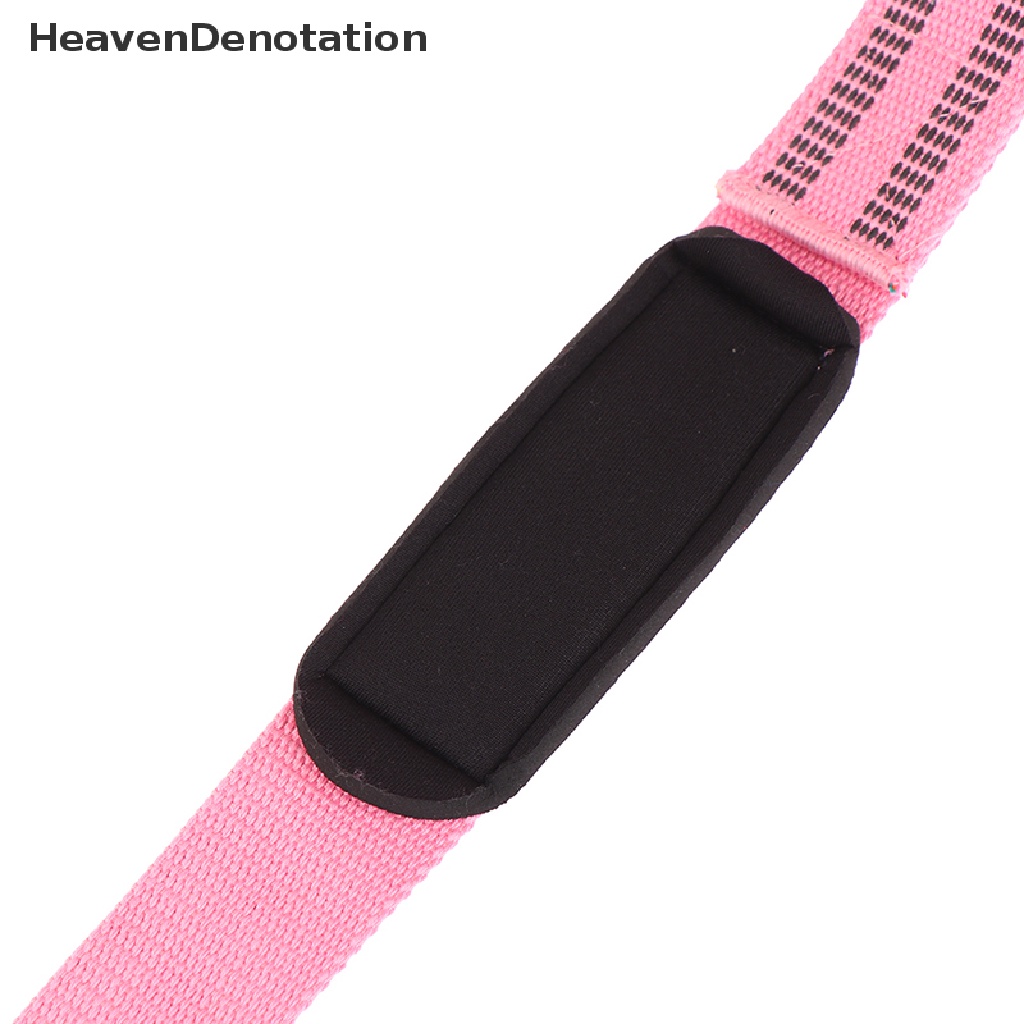 [HeavenDenotation] 1pasang Gym Lifg Straps Fitness Gloves Anti-slip Hand Wraps Wrist Straps Support Untuk Weight Lifg Powerlifg Training HDV