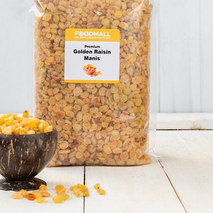 

☉ Golden Raisin Simin Manis Organik 1 KG / Kismis Emas 1 KG ☏