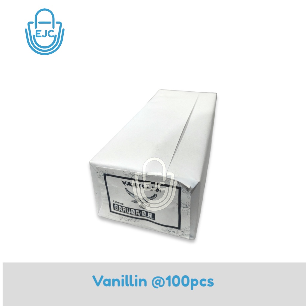 

[EJC] Vaneli Vanili Bubuk Vanillin Vanila Sachet Box isi 100pcs