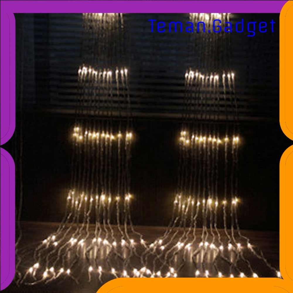 TG-LMP Kaslam Lampu Hias Gorden String Lights Wall Decoration 300LED 3x3Meter - 320L