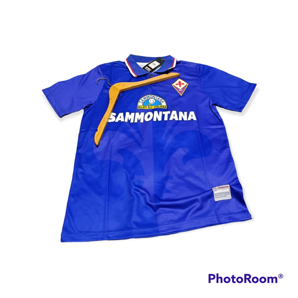 JERSEY BOLA FIORENTINA SAMONTANA  95/96 RETRO RARE LIMITED