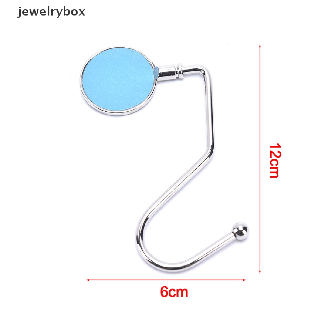 [jewelrybox] Tas Logam Portabel Dompet Tas Handbag Gantungan Lipat Meja Desk Hook Butik