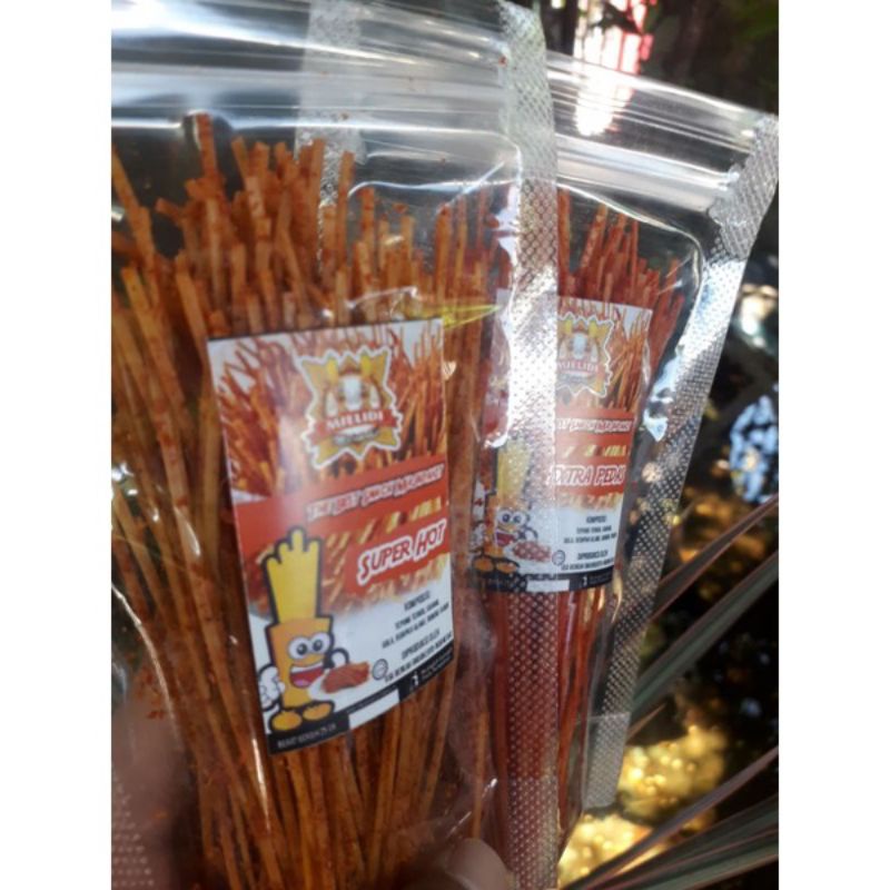 

Lezatoz_Genz Camilan Paket 100 Pcs Mie Lidi Pouch