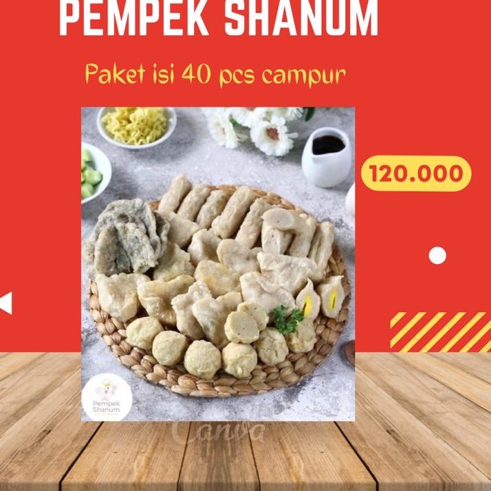 

○ PAKET CAMPUR ISI 40 PCS + 400 ml CUKO KENTAL ✦