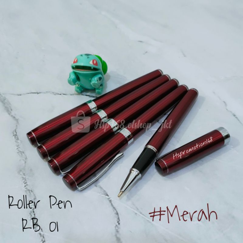 

Terlaris ✨ -Pulpen Custom RollerPen HS-RF01 | Pena Tinta Cair Gel | Pen Promosi Souvenir untuk kado hadiah- 2.2.23