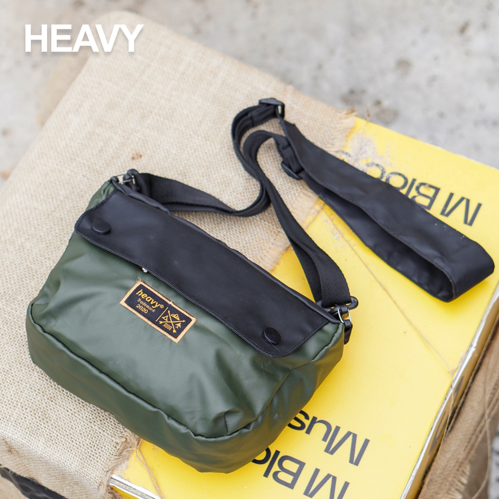 Heavy | Argle Tas Selempang Pria Premium Waterproof - Slingbag Heavy Water Repellent