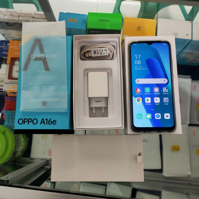 OPPO A16e 3/32 seken mulus