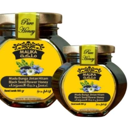 

➭ malika 500gr black seed honey bunga habbatusauda ➶