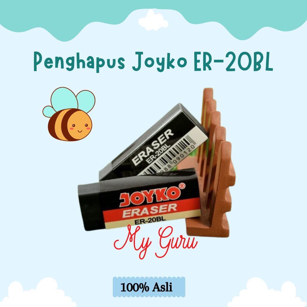 

[PCS] PENGHAPUS JOYKO / ERASER ER-20BL HITAM