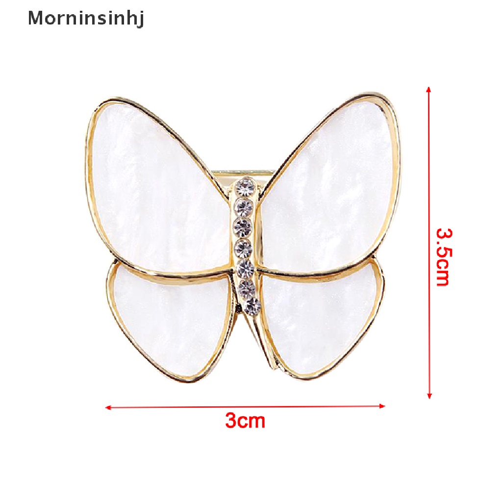 Mornin 1PC Pakaian Butterfly Pin Bros Pin Fashion Hadiah Untuk Wanita Gadis Pesta Perhiasan id