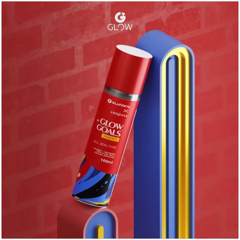GLOW GOALS ESSENCE GLAFIDSYA GLOW X KRISJIANA SKINCARE DR REZAGLADYS ORIGINAL BPOM