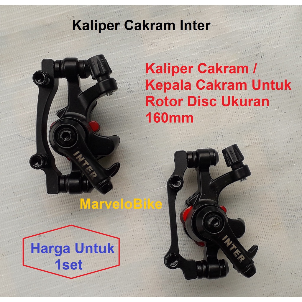 Kaliper Sepeda Rem Cakram Sepeda Lipat MTB Inter