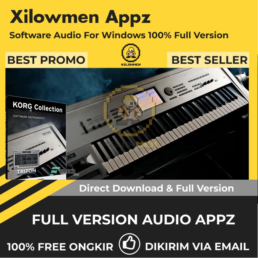 [Full Version] KORG TRITON Pro Lifetime Audio Software WIN OS