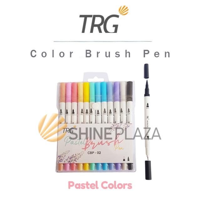 

Readystock.. Color Brush Pen Pastel 12 Warna - Pena Kuas Warna TRG CBP-02 KAV