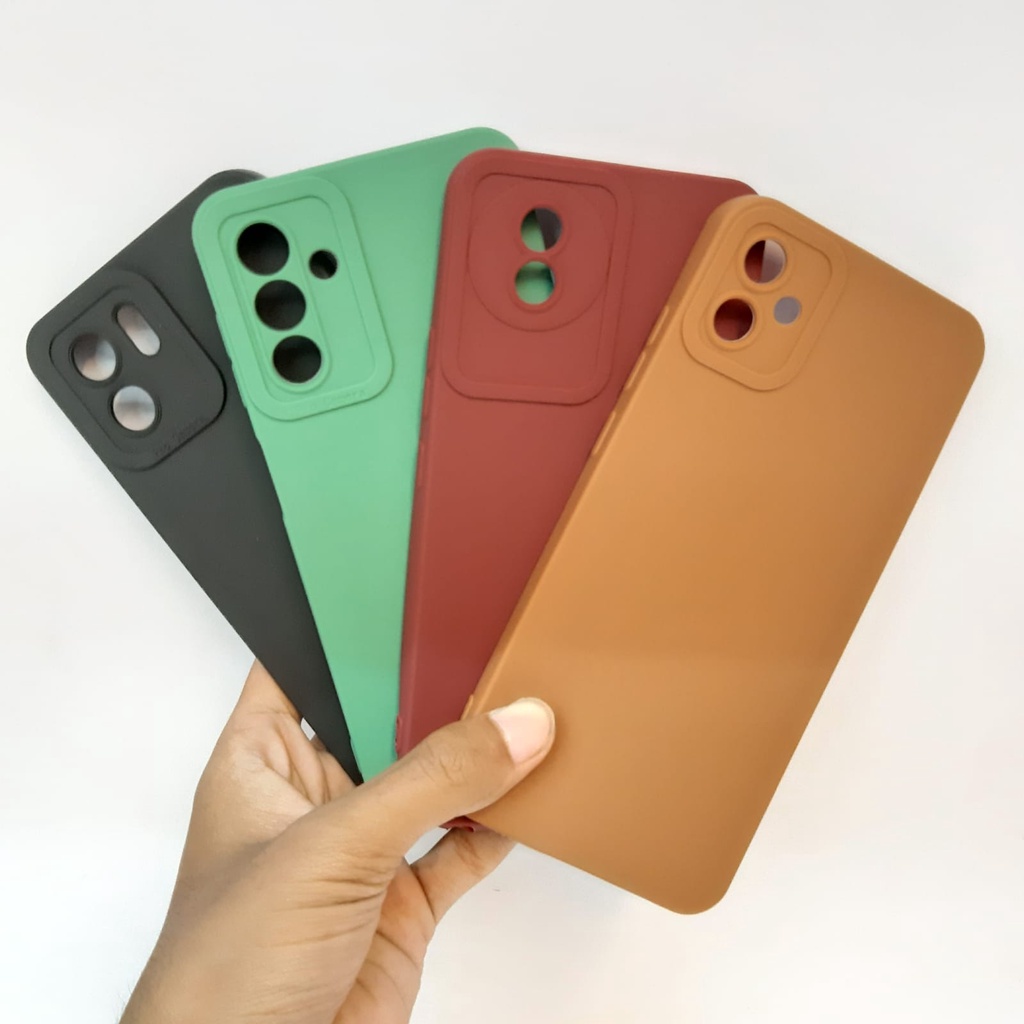 Softcase Luxury Pro Camera slim Samsung A05 samsung A05S A04 A04e A04s A24  A34  A54 Redmi A1 Redmi 12C Vivo Y27