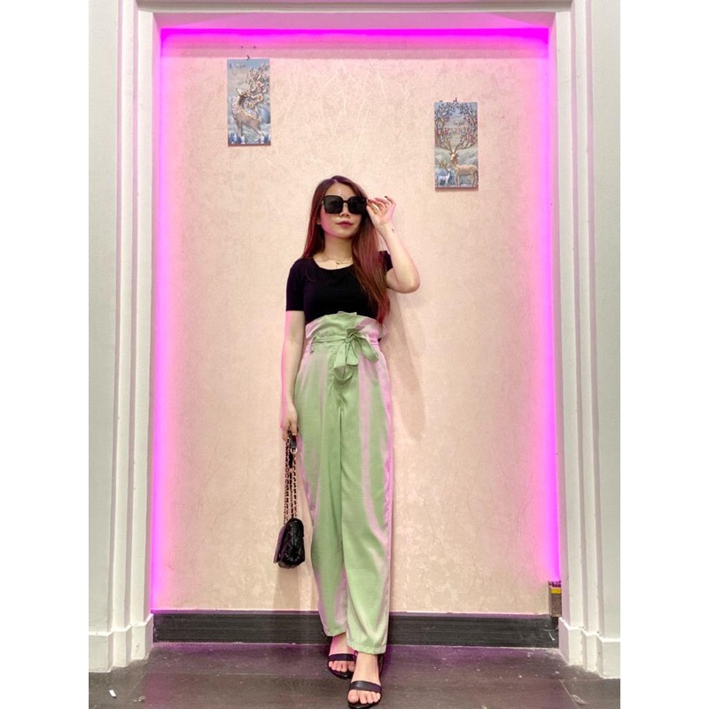 BEFAST - ZRD OOTD WANITA CELANA KULOT MILKA / JOLLY KULOT HW 4 STYLE AIRFLOW / Celana Kulot HW Wanita Model Terbaru / Fashion Kekinian Remaja ABG Trendy / Kulot Polos Formal / Pakaian Wanita Casual / Outfit Daily Wanita Kerja / Terlaris