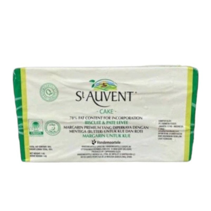 Unsalted Butter St Auvent 1 KG GOJEK GRAB