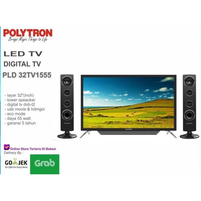 Polytron LED Digital TV 32 Inch 32TV1855