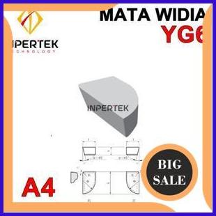 last stok Mata Widia A425Z Betel Widia Kiri Mata Widia YG6 Pisau Bubut A425 Carbide A 425