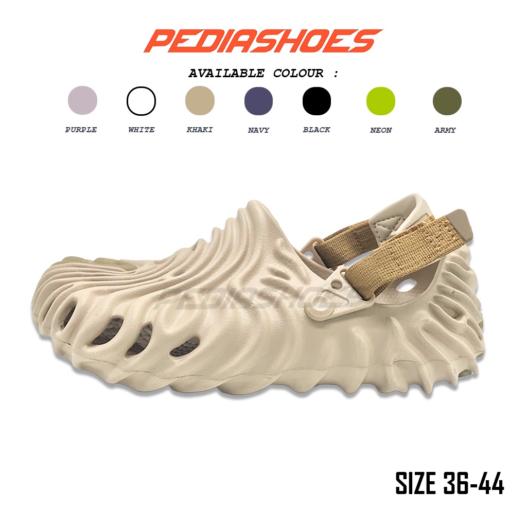 Crocs / Sepatu Sandal Crocs / Crocs Salehe Bembury POLLEX / Crocs Pria / Crocs Original / Crocs Cowo