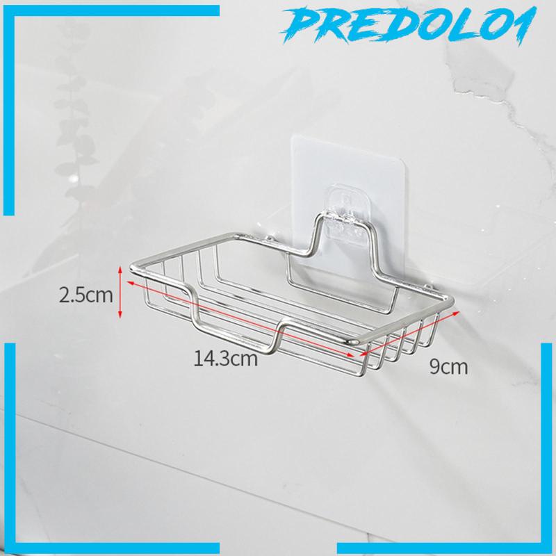 [Predolo1] Sabun Piring Self Adhesive Punch Free Tempel Dinding Untuk Kamar Mandi Meja Hotel