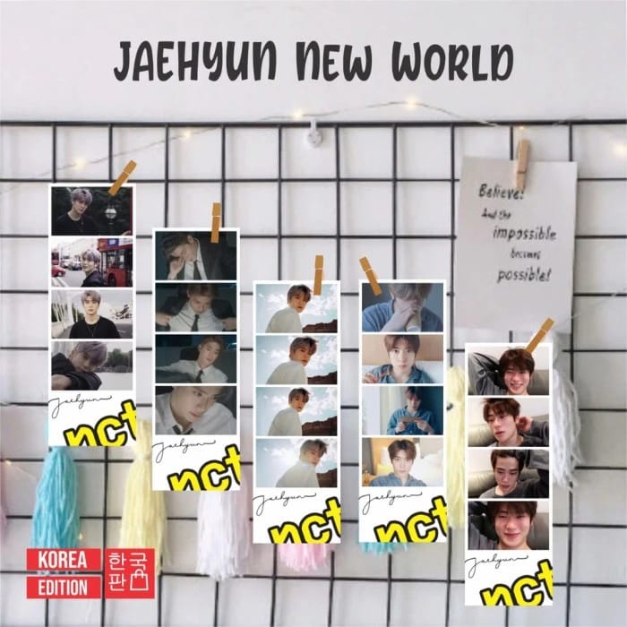 Photostrip Set NCT Jaehyun Taeyong Jaemin NCTzen NCT 127 NCT Dream KPOP