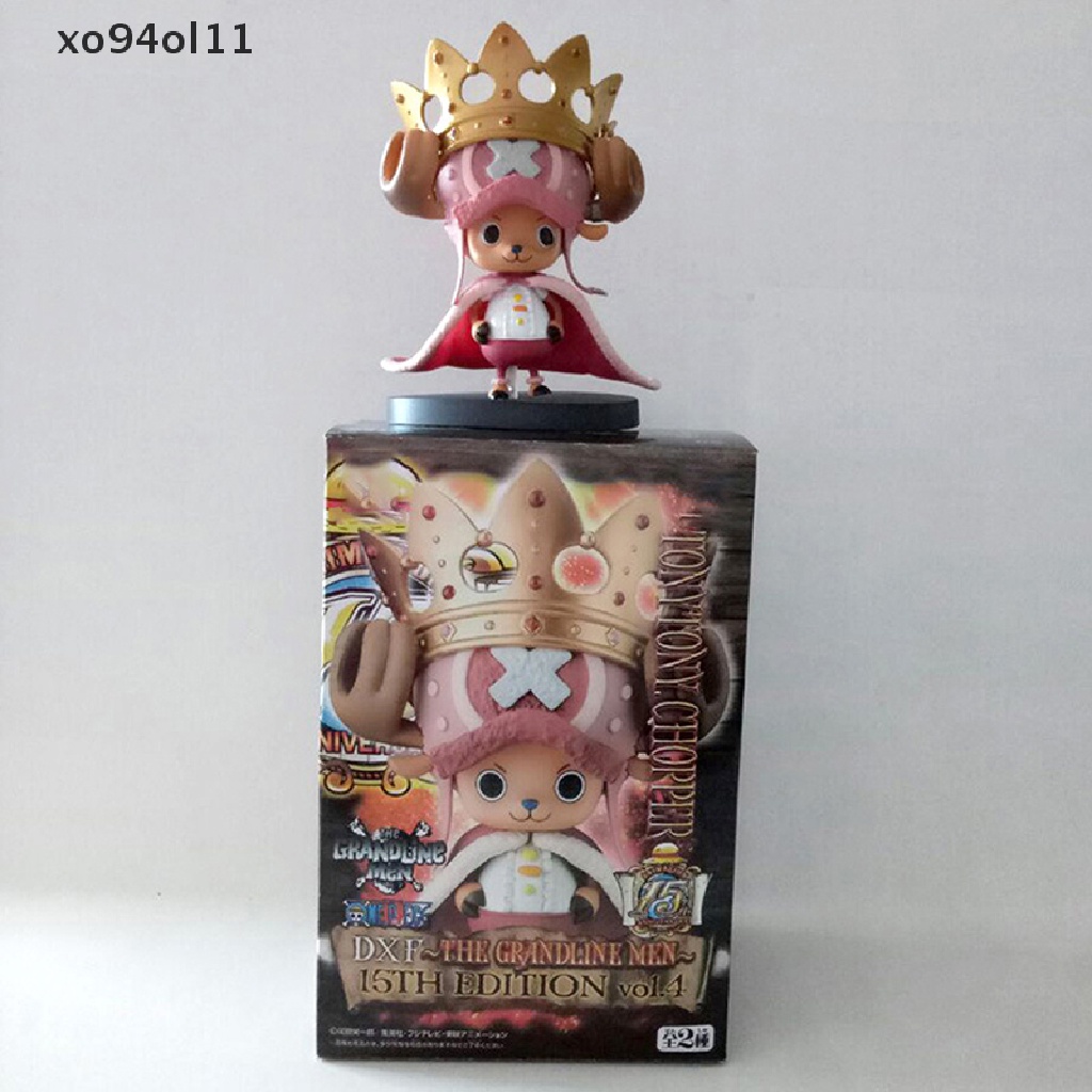 Xo Anime One Piece Figure Mahkota Chopper PVC Action Figure Model Boneka Mainan Natal OL