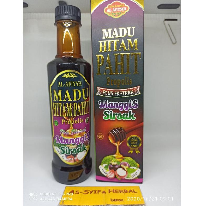 

SALE 2.2 Madu Hitam Pahit Plus Kulit Manggis dan Sirsak .,.,.,.,