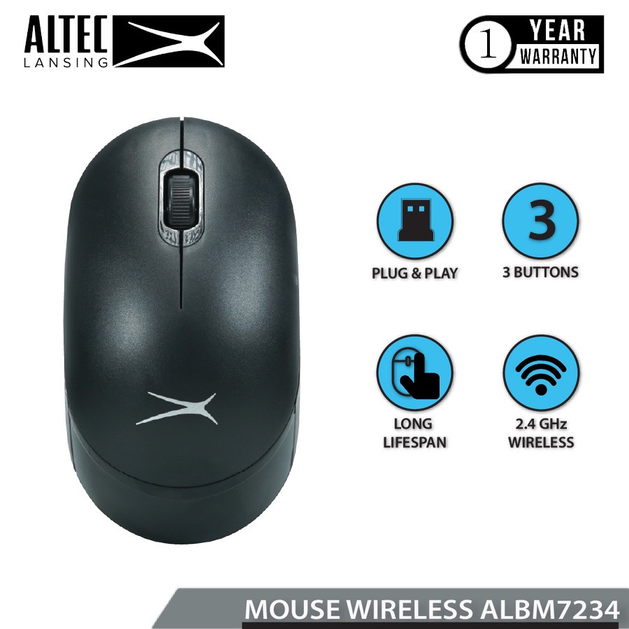 Altec Lansing Mouse Wireless ALBM7234