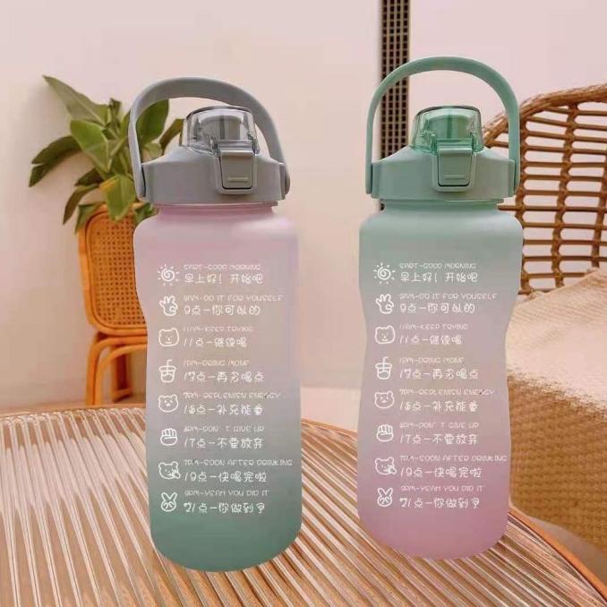 ✅ FLASH SALE ✨  botol minum 2 liter / botol minum viral / botol minum kekinian / BOTOL 2 LITER VIRAL