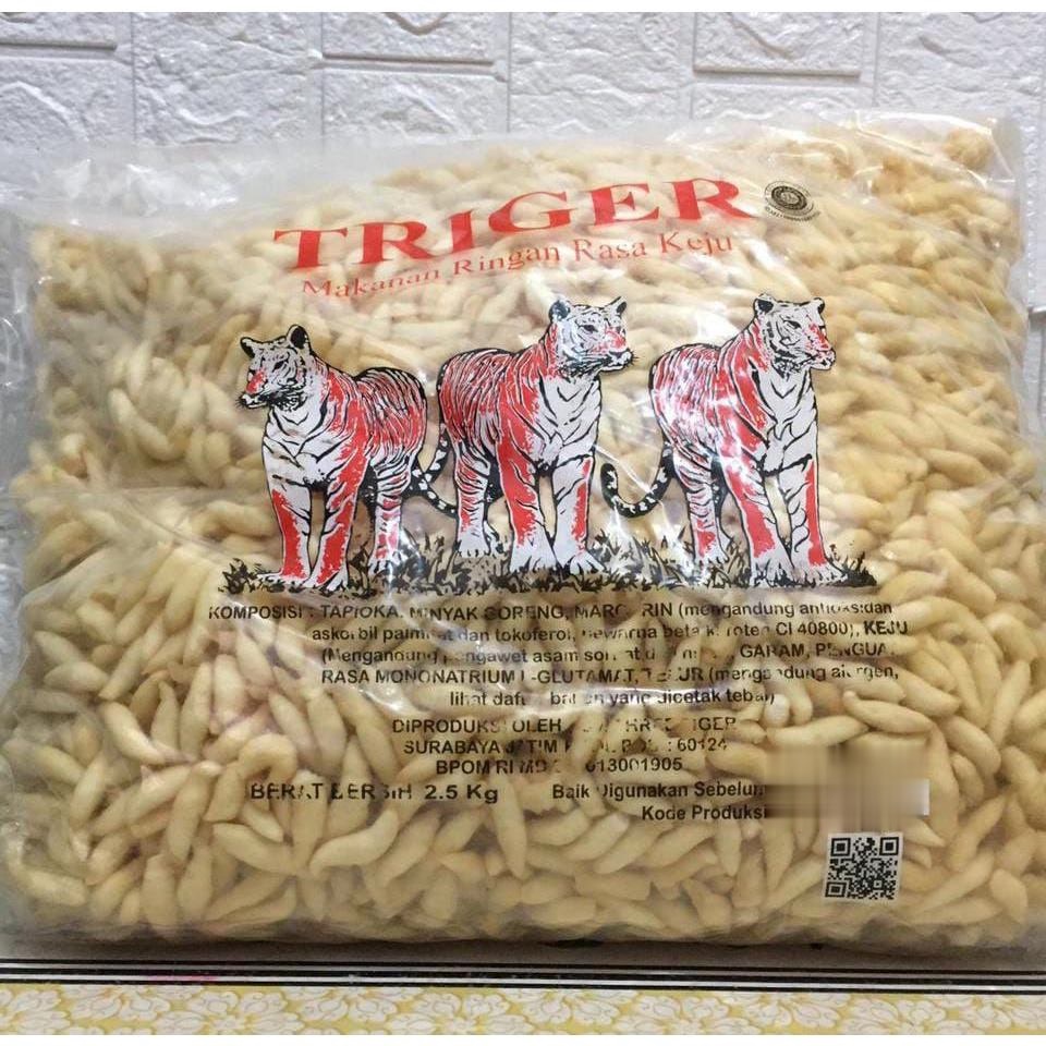 

BIDARAN KEJU TRIGER 1 BAL ISI 2,5 KG