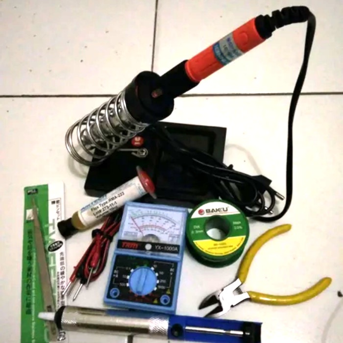 PAKET SOLDER HP LENGKAP SIAP PAKAI SOLDER 35WATT WINNER MATA RUNCING