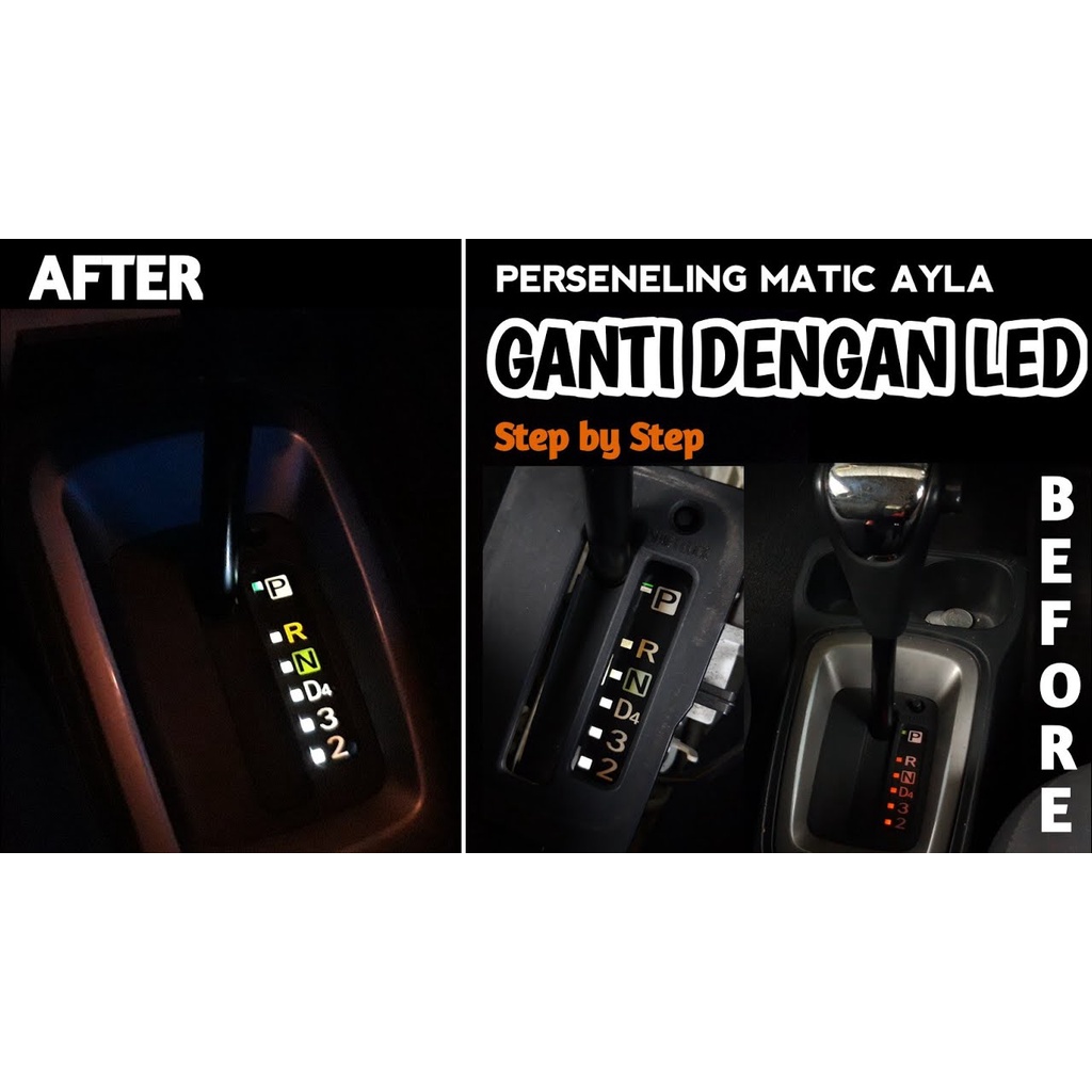 LAMPU TRANSMISI / LAMPU PANEL INDIKATOR TRANSMISI MATIC AGYA AYLA